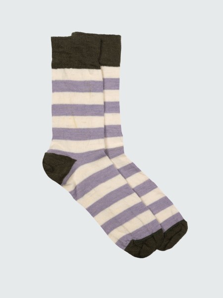 Finisterre Khaki/Ecru/Heather Last Long Original Sock