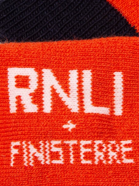 Dark Flame/Navy RNLI Boot Sock Finisterre