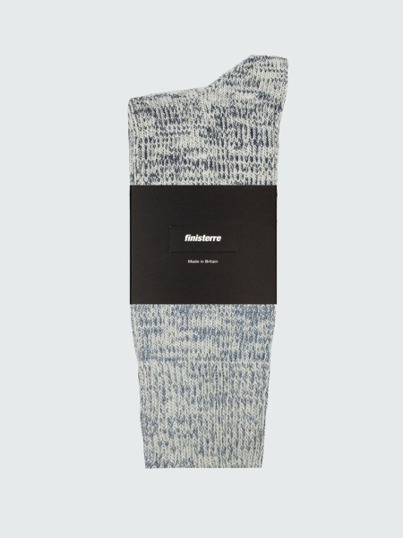 Lodrik Contrast Sock Finisterre Navy Marl/Storm Blue Marl