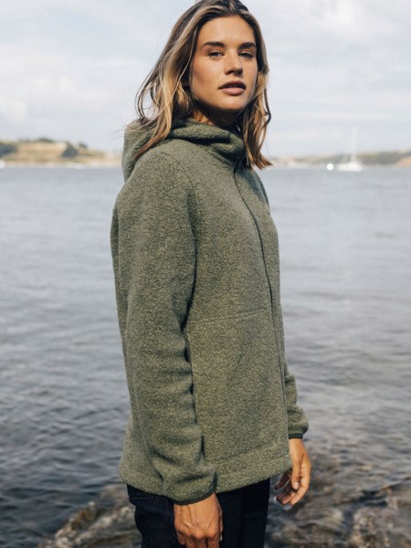 Finisterre Budock Full Zip Hoodie Artichoke