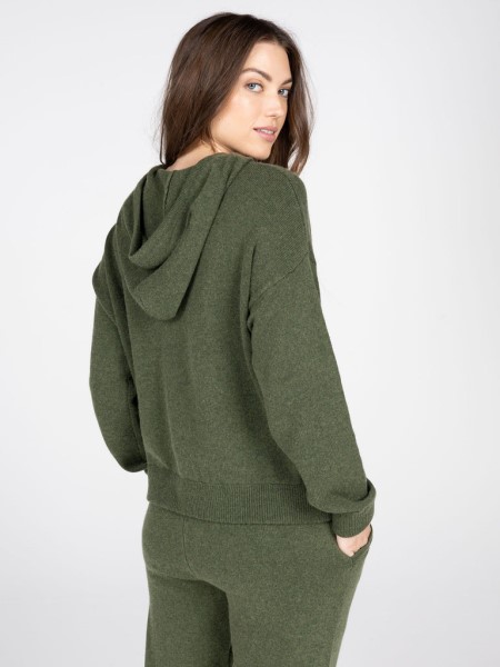 Dark Olive Fossey Hoodie Finisterre