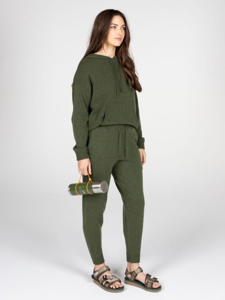 Dark Olive Fossey Hoodie Finisterre