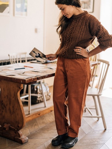 Copper Finisterre Yarrel Cord Trouser