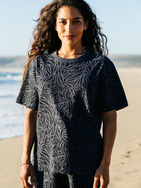 Indigo Print Finisterre Dutson T-Shirt