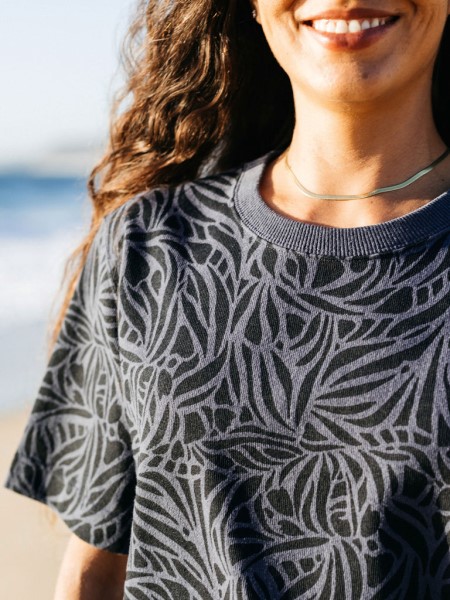 Indigo Print Finisterre Dutson T-Shirt