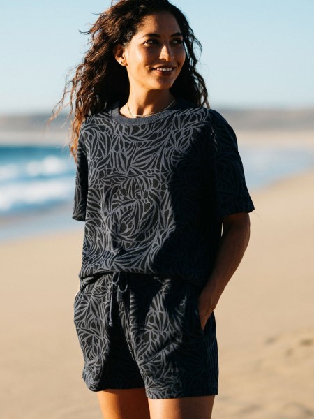 Indigo Print Finisterre Dutson T-Shirt