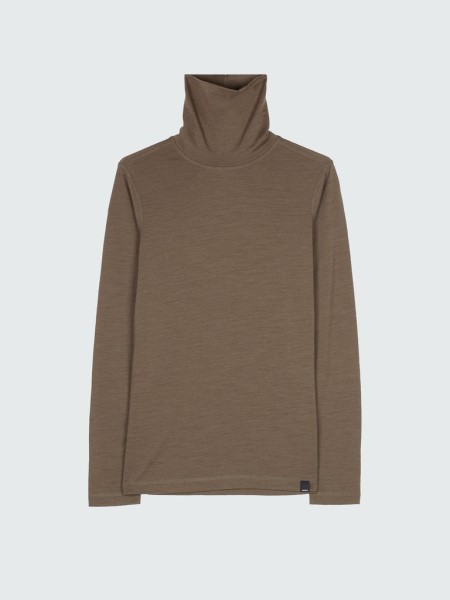 Zephyr Merino Wool Roll Neck Base Layer Finisterre Olive