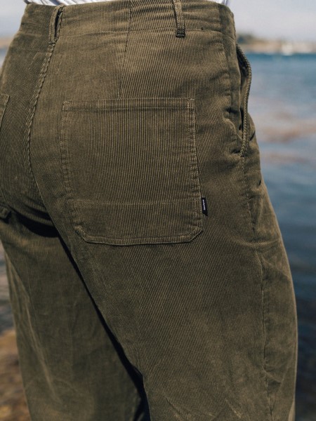 Dark Olive Yarrel Cord Trouser Finisterre