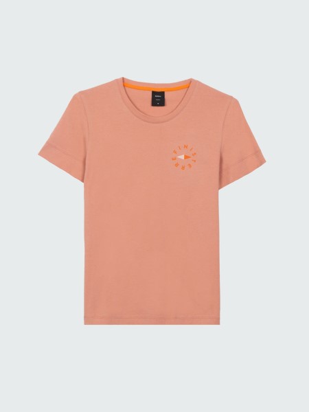 Compass Logo T-Shirt Clay Finisterre