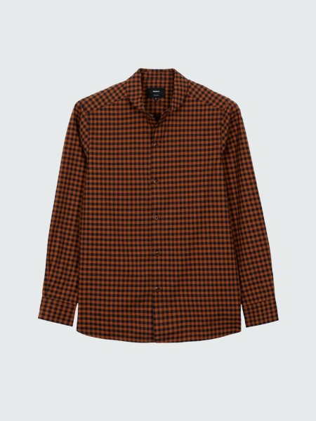 Copper Check Wren Checked Shirt Finisterre