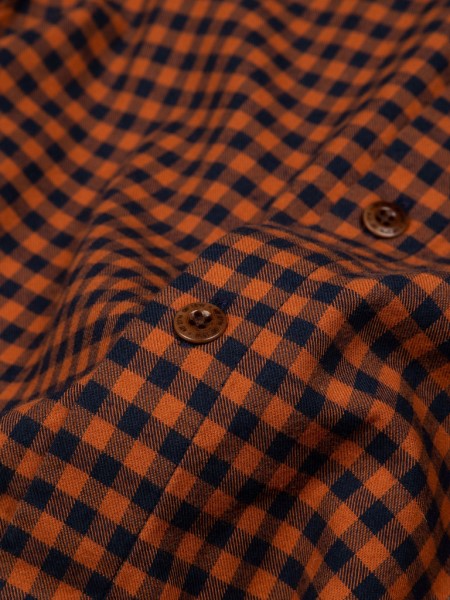 Copper Check Wren Checked Shirt Finisterre