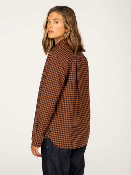 Copper Check Wren Checked Shirt Finisterre