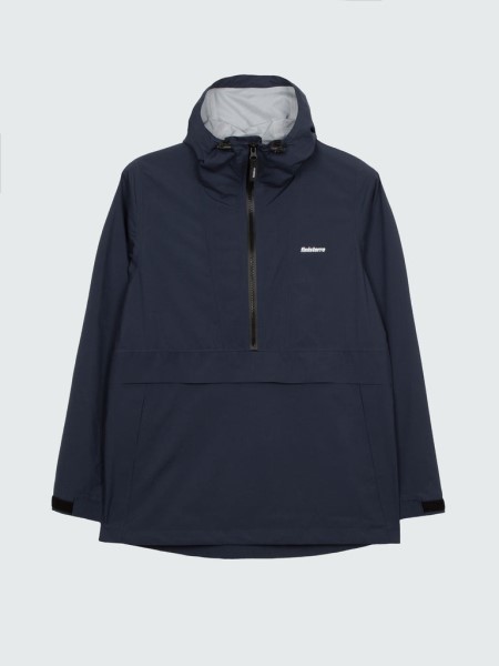 The Rainbird Waterproof Smock Jacket Senna Blue Finisterre