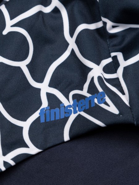 Finisterre Navy Mosaic Lucas Beaufort Finisterre Anella Reversible Swimsuit