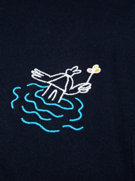 Finisterre Women's Lucas Beaufort Finisterre Sweatshirt Navy