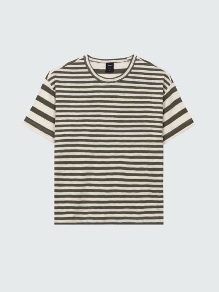 Olive/White Dart T-Shirt Finisterre