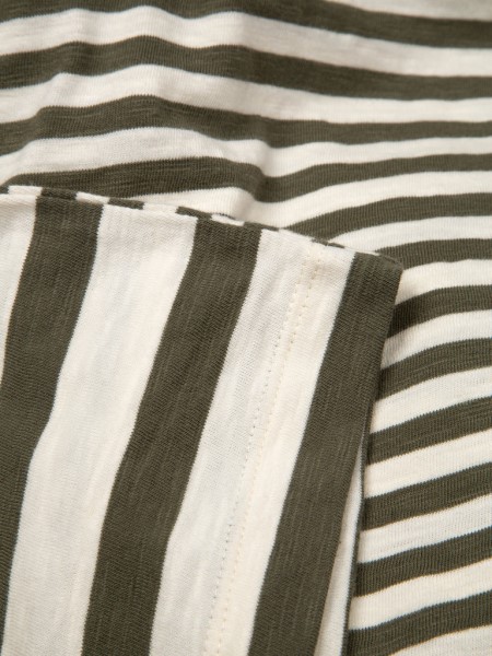 Olive/White Dart T-Shirt Finisterre