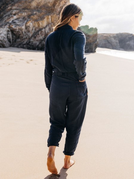 Finisterre Pennan Linen Zip Jumpsuit