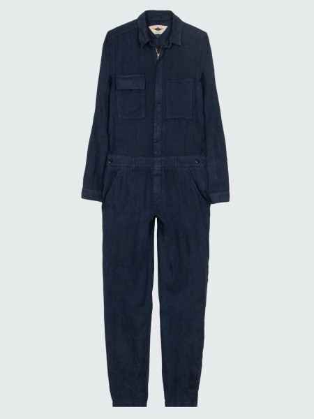 Finisterre Pennan Linen Zip Jumpsuit