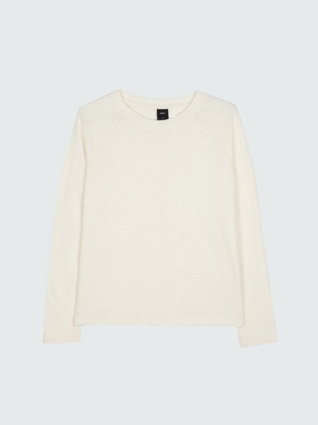 Ecru Long Sleeve Vine T-Shirt Finisterre