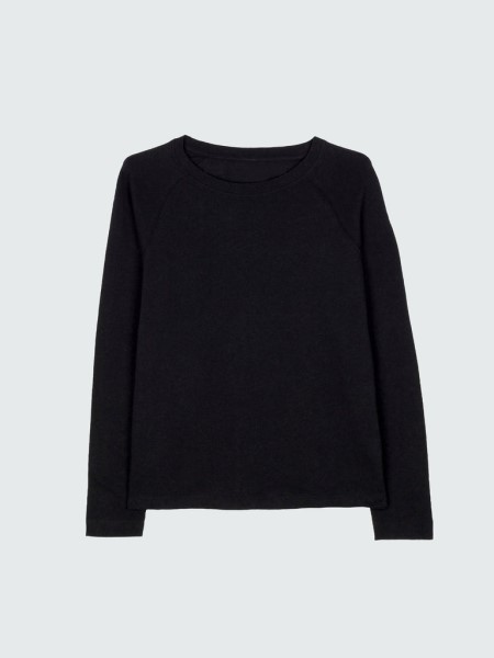 Black Finisterre Long Sleeve Vine T-Shirt