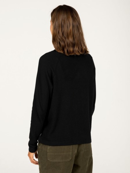 Black Finisterre Long Sleeve Vine T-Shirt