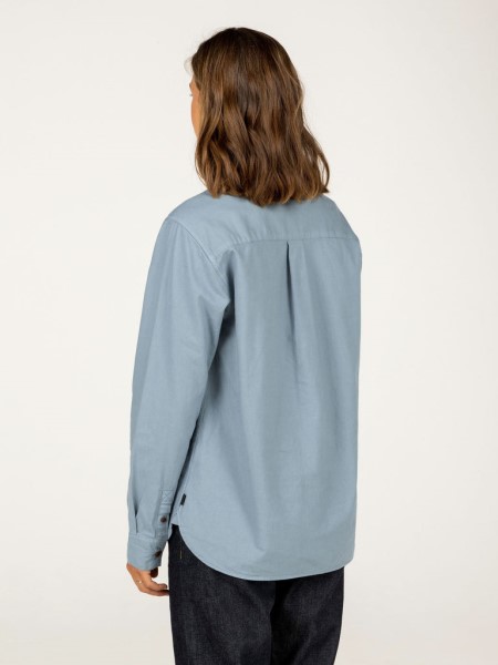 Wren Shirt Finisterre Blue Steel