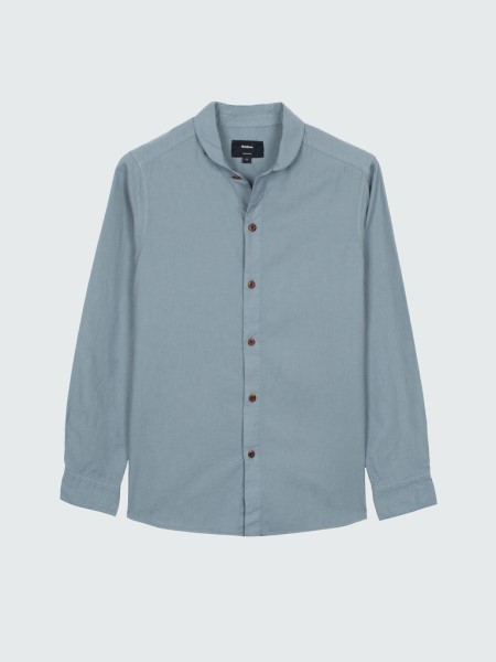 Wren Shirt Finisterre Blue Steel