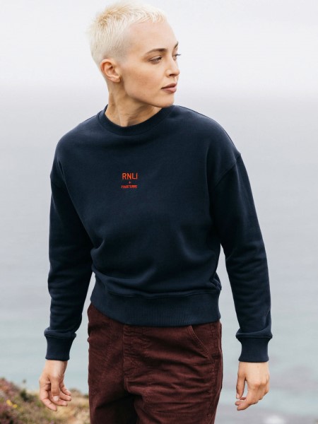 Navy Finisterre RNLI Crew Sweatshirt