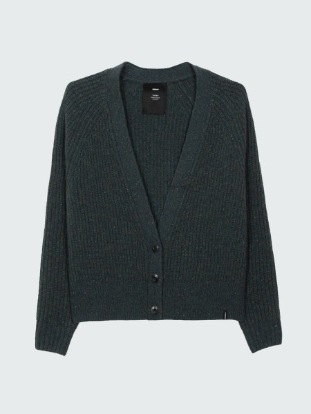 Slate Grey Finisterre Mora Knit Cardigan