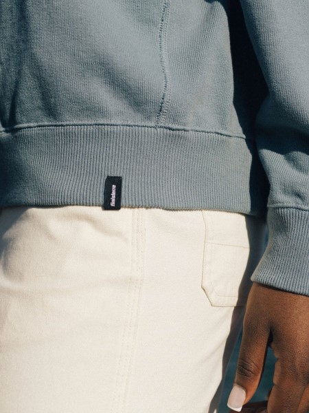 Finisterre Bidston Sweatshirt Blue Steel