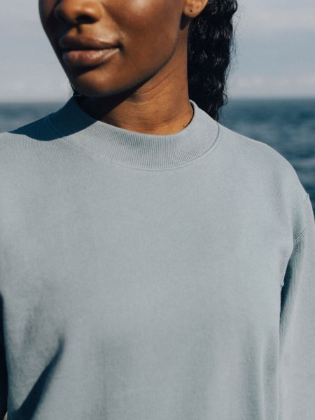 Finisterre Bidston Sweatshirt Blue Steel