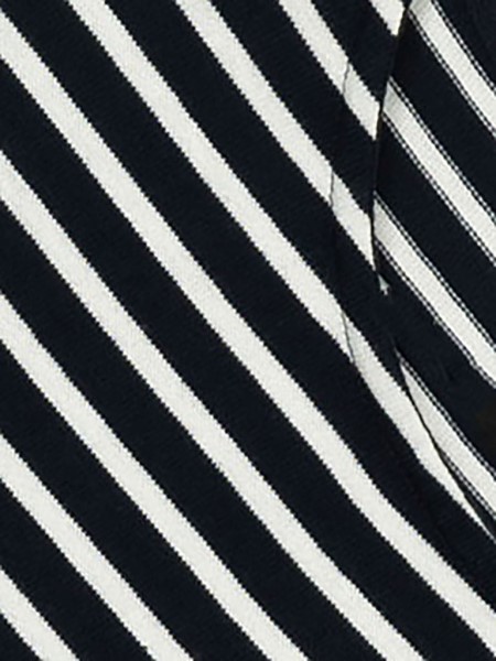 Navy/White Dutson Slim Long Sleeve Top Finisterre