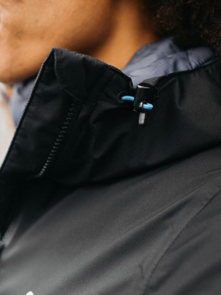 Finisterre Black The Rainbird Waterproof Jacket