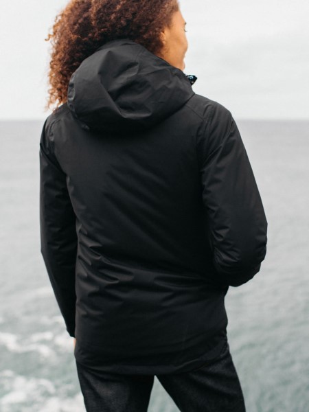 Finisterre Black The Rainbird Waterproof Jacket