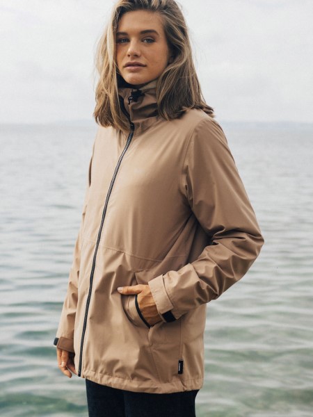 Almond The Rainbird Waterproof Jacket Finisterre
