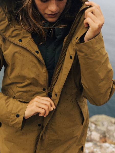 Fortis Waterproof Parka Jacket Finisterre Breen