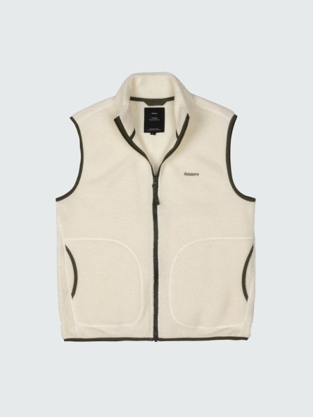 Ecru Finisterre Hegen Wool Gilet