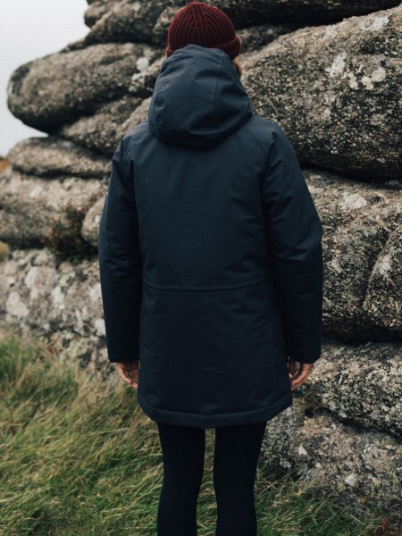 Finisterre Navy Vellus Waterproof Parka