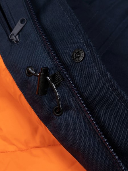 Finisterre Navy Vellus Waterproof Parka