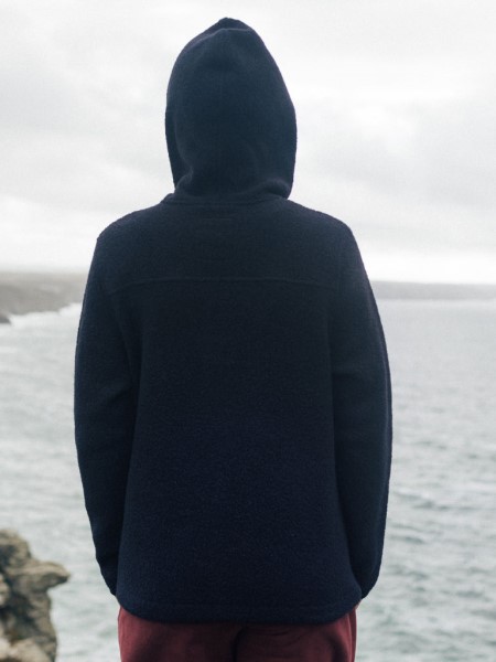 Finisterre Budock Full Zip Hoodie Navy