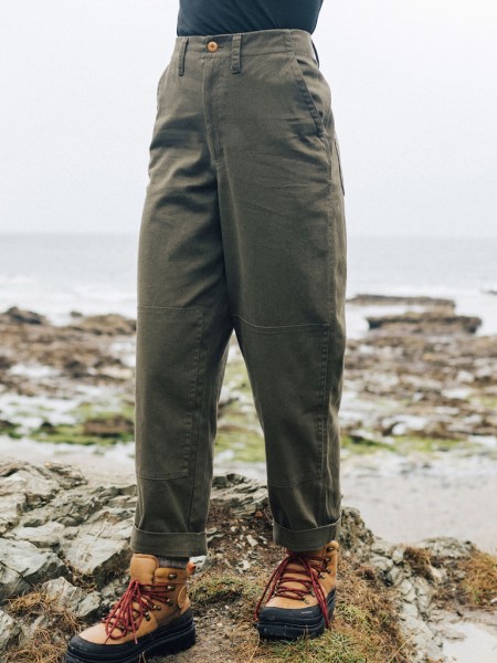 Dark Olive Finisterre Moffat Trouser