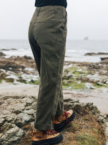 Dark Olive Finisterre Moffat Trouser