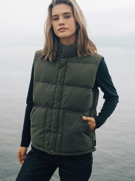 Dark Olive Finisterre Fourier Insulated Gilet