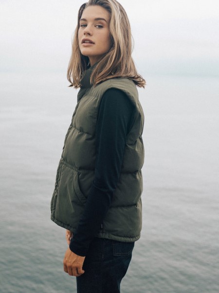 Dark Olive Finisterre Fourier Insulated Gilet