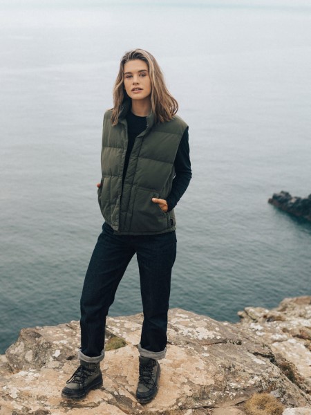 Dark Olive Finisterre Fourier Insulated Gilet
