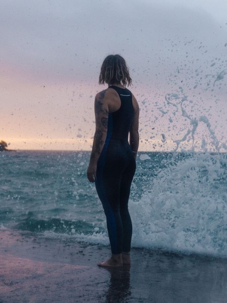 Nieuwland 2e Yulex Long Jane Swimsuit Ink/Lapis Finisterre