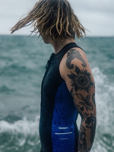 Nieuwland 2e Yulex Long Jane Swimsuit Ink/Lapis Finisterre