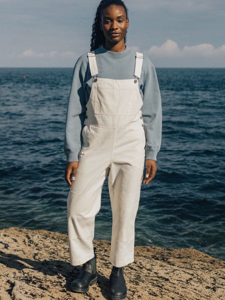 Moffat Workwear Dungarees Finisterre Ecru