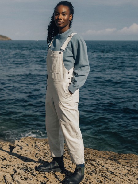 Moffat Workwear Dungarees Finisterre Ecru